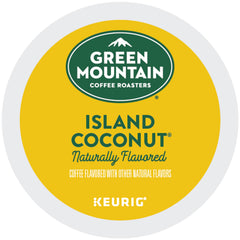 Green Mountain Coffee Roasters detalle de la etiqueta con información de tueste claro