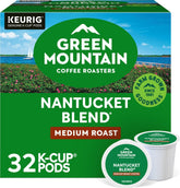 Green Mountain frente del empaque mostrando el diseño y conveniencia