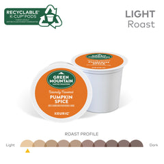 Green Mountain Coffee Roasters taza humeante de Pumpkin Spice lista para beber