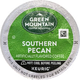 Green Mountain Coffee Roasters frente del empaque mostrando 18 cápsulas y beneficio de conveniencia