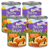 Green Valley lata frontal mostrando etiqueta orgánica y beneficio práctico