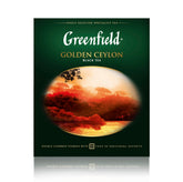 Greenfield paquete frontal mostrando 100 bolsitas y diseño claro