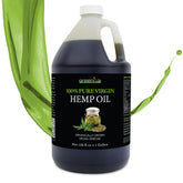 GreenIVe frente de la botella 128 oz mostrando tamaño y marca