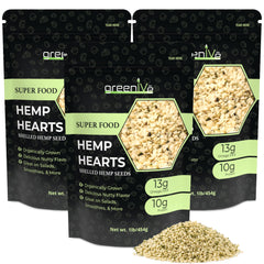 GreenIVe frente del empaque mostrando bolsa resellable y marca, conveniente para almacenamiento