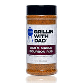 Grillin With Dad envase frontal mostrando etiqueta y beneficio de sabor