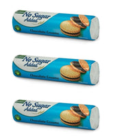 Gullon paquete frontal mostrando las galletas y beneficios sin azúcar añadido
