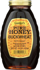 Gunter's frente del envase mostrando marca y 16 oz, confianza y presentación