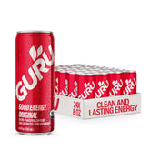 GURU frontal pack de 24 con presentación orgánica y conveniencia