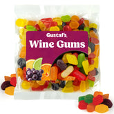 Gustaf's bolsa frontal mostrando 2.2 lb y variedad de sabores, ideal para compartir