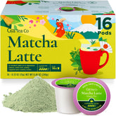 Gya Tea Co frente del empaque mostrando 16 cápsulas y conveniencia