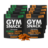 GYM SNACK frente del paquete mostrando 8 bolsas y atractivo visual de valor