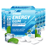 GYMGUM paquete frontal Arctic Mint mostrando diseño y cantidad