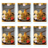 Hakubaku empaque frontal del yakisoba con información y atractivo visual