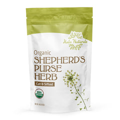 Halo Naturals bolsa resellable abierta lista para un almacenamiento seguro
