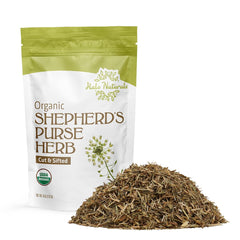 Halo Naturals frente del empaque mostrando 4 onzas y bolsa resellable