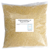 Hampton Distribution bolsa frontal de Organic Hulled Millet 3 lb para abastecer cocinas