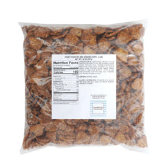 Hampton Distribution primer plano de la textura crujiente y glaseado honey roasted