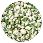 Hampton Distribution bolsa frontal mostrando guisantes al wasabi, ideal para compras al por mayor