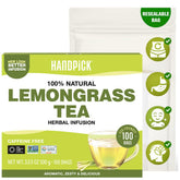 HANDPICK paquete frontal mostrando 100 bolsitas y beneficio de infusión fácil