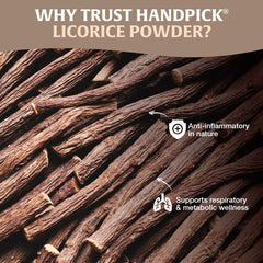 HANDPICK mascarilla casera con Mulethi lista para aplicar en piel