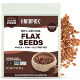 HANDPICK paquete frontal 2 lb mostrando sello sin OGM y sin gluten