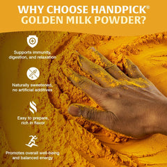 HANDPICK taza con golden milk lista para disfrutar