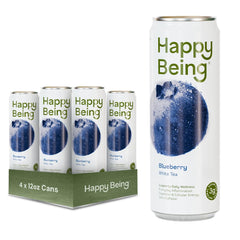 happy being lata frontal arándano mostrando diseño y frescura