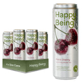 Happy Being lata frontal mostrando diseño y beneficio refrescante