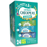 Happy Snack Company frente del empaque que muestra el diseño y beneficios