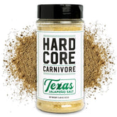 Hardcore Carnivore frente del envase mostrando diseño y tamaño útil