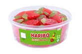 HARIBO cubo frontal mostrando 75 piezas, ideal para compartir
