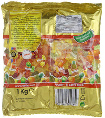 Haribo primeros planos de ositos textura masticable y colores intensos
