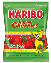 Haribo bolsa frontal mostrando diseño y atractivo para compartir