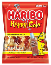 HARIBO frente del empaque mostrando 5 oz y diseño reconocible