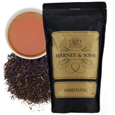 Harney & Sons paquete frontal resellable de 16 oz mostrando etiqueta y volumen
