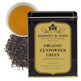 Harney & Sons lata frontal del Gunpowder, conserva frescura
