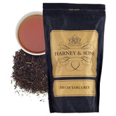 Harney & Sons empaque frontal del Decaf Earl Grey, presentación y información clara