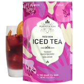 Harney & Sons caja frontal de Raspberry Herbal beneficia sabor refrescante