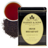 Harney & Sons lata frente mostrando diseño y protección del té