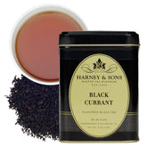 Harney & Sons lata frontal mostrando diseño y fácil almacenamiento