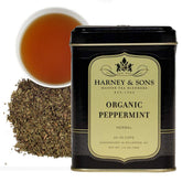 Harney & Sons lata ilustrada de 1.5 oz que conserva la menta y su aroma