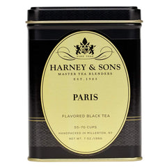 Harney & Sons hojas sueltas de Paris mostrando textura y calidad