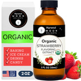 Harvest Moon Delights botella frontal mostrando etiqueta y beneficio de sabor natural