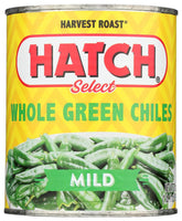 Hatch Chili Company frasco frente mostrando etiqueta clara y tamaño práctico
