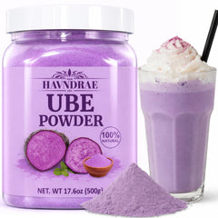 HAVNDRAE frasco frontal de 500 g que muestra el envase resellable