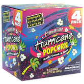 Hawaiian Hurricane vista frontal de la caja mostrando el contenido y conveniencia