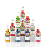 Hawaiian Shaved Ice frontal de pack mostrando 10 botellas, ideal para negocios