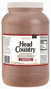 Head Country envase frontal 7 lb mostrando etiqueta y tamaño, mejora sabor