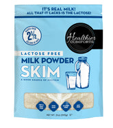 Healthier Comforts frente del paquete mostrando el envase resellable y beneficios