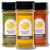 Healthy Rican paquete frente muestra marca y beneficios saludables